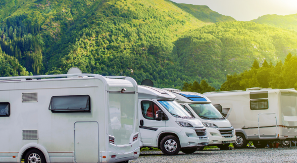 Caravan Parkplatz 