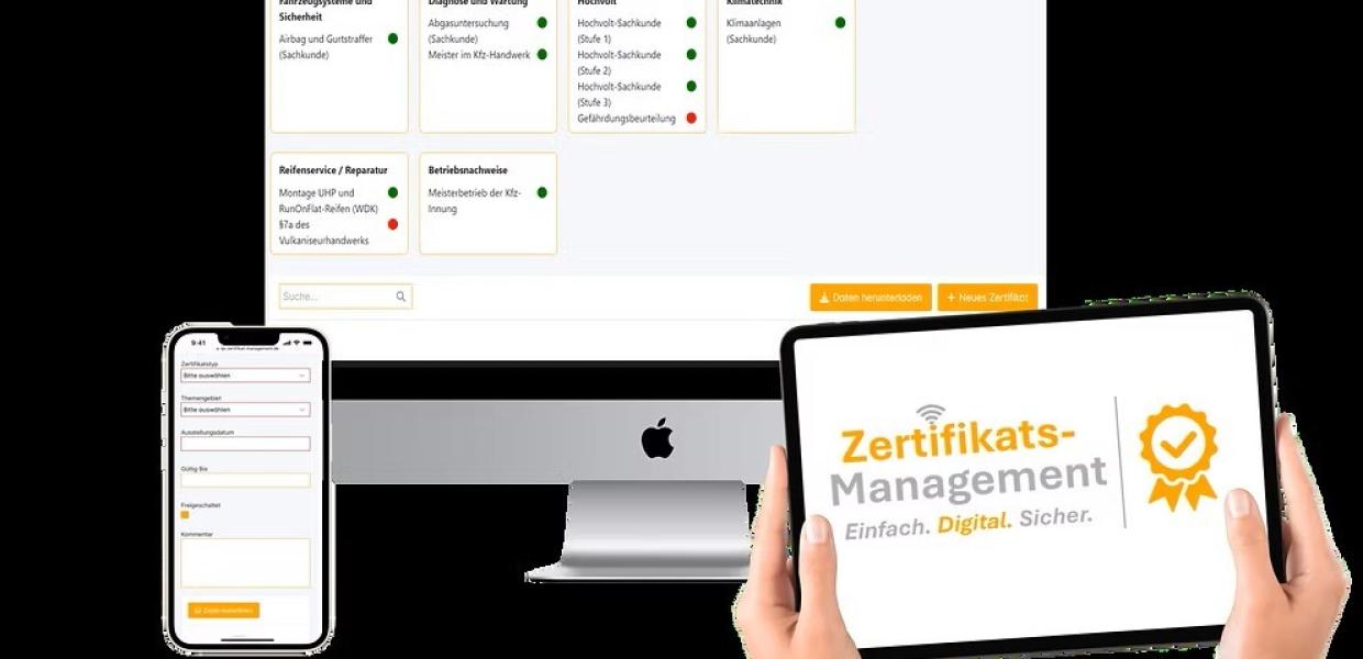 Zertifikatsmanagementtool
